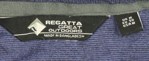 Regatta Men's Blue 1/4 Zip Sweatshirt M
