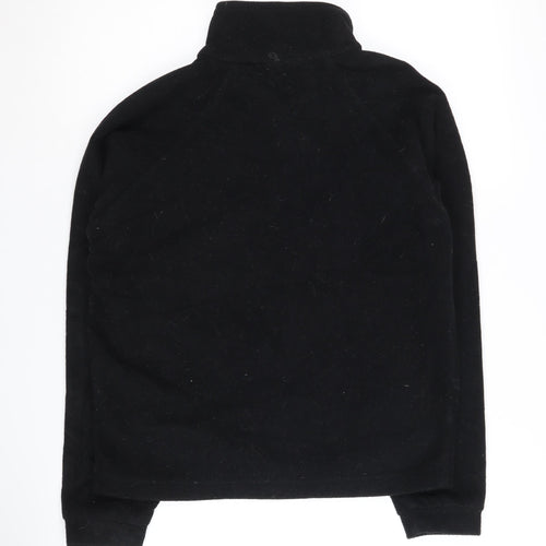 Trespass Boys Black Fleece Jacket 11 Years Full Zip