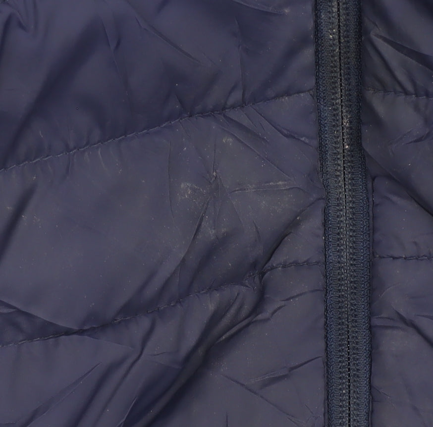 Peter Storm Boys Blue Hooded Bodywarmer Jacket, 3-4 Years