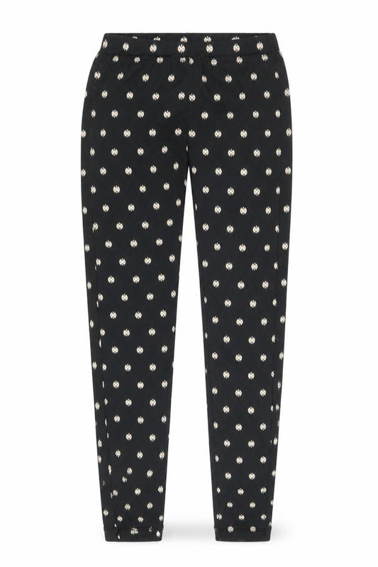 Converse Women’s Black XS Leggings Geometric Pattern