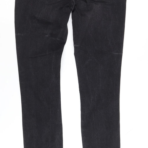 Firetrap Women Black Distressed Skinny Jeans Size 8
