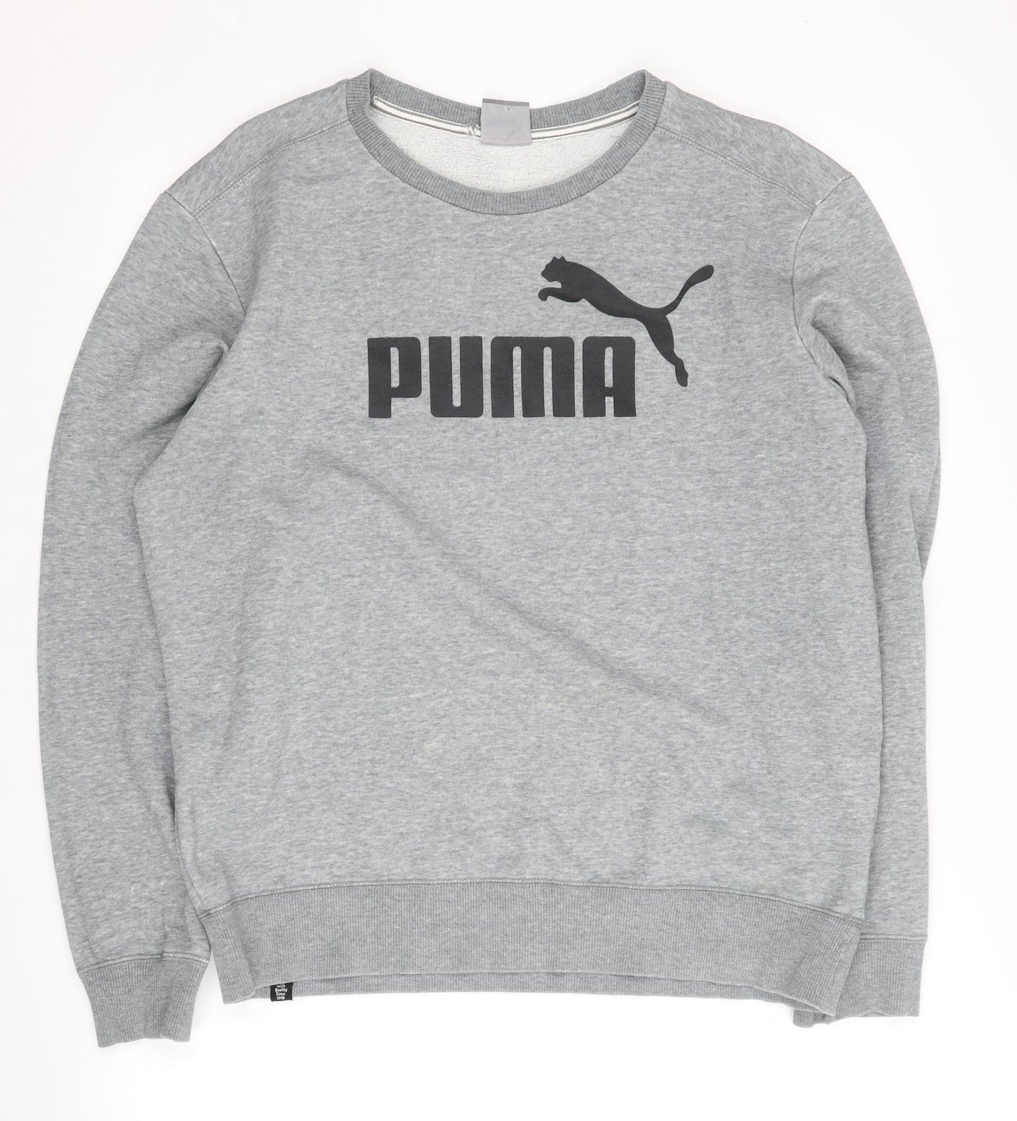 Puma Men's Grey Pullover Sweatshirt M