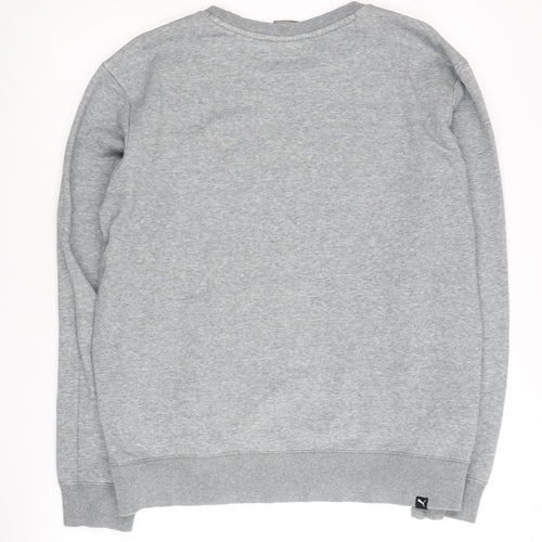 Puma Men's Grey Pullover Sweatshirt M