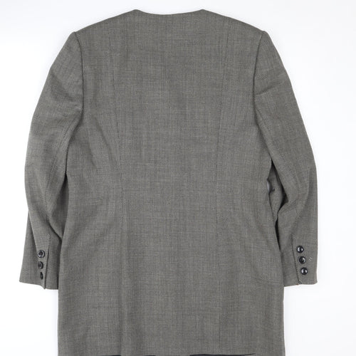 Viyella Women's Grey Long Blazer UK 12