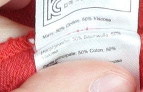 Joules Women's Red Cotton Button-Up Shirt Size 6