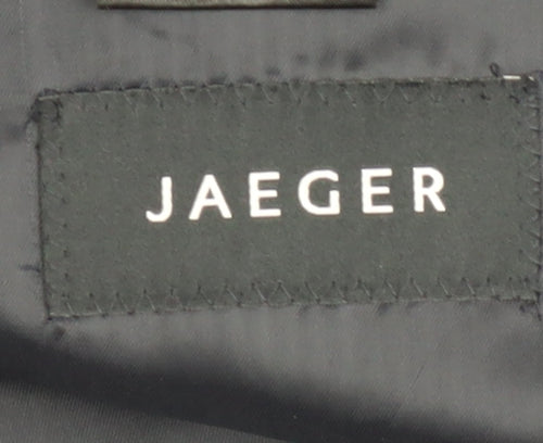Jaeger Men's Blue Wool Blazer, 40R, Formal Jacket