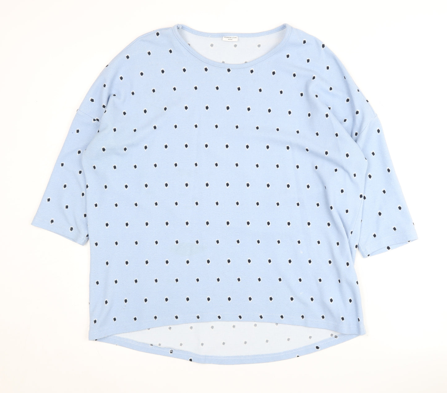 Jacqueline de Yong Women's Blue Polka Dot Jumper, M