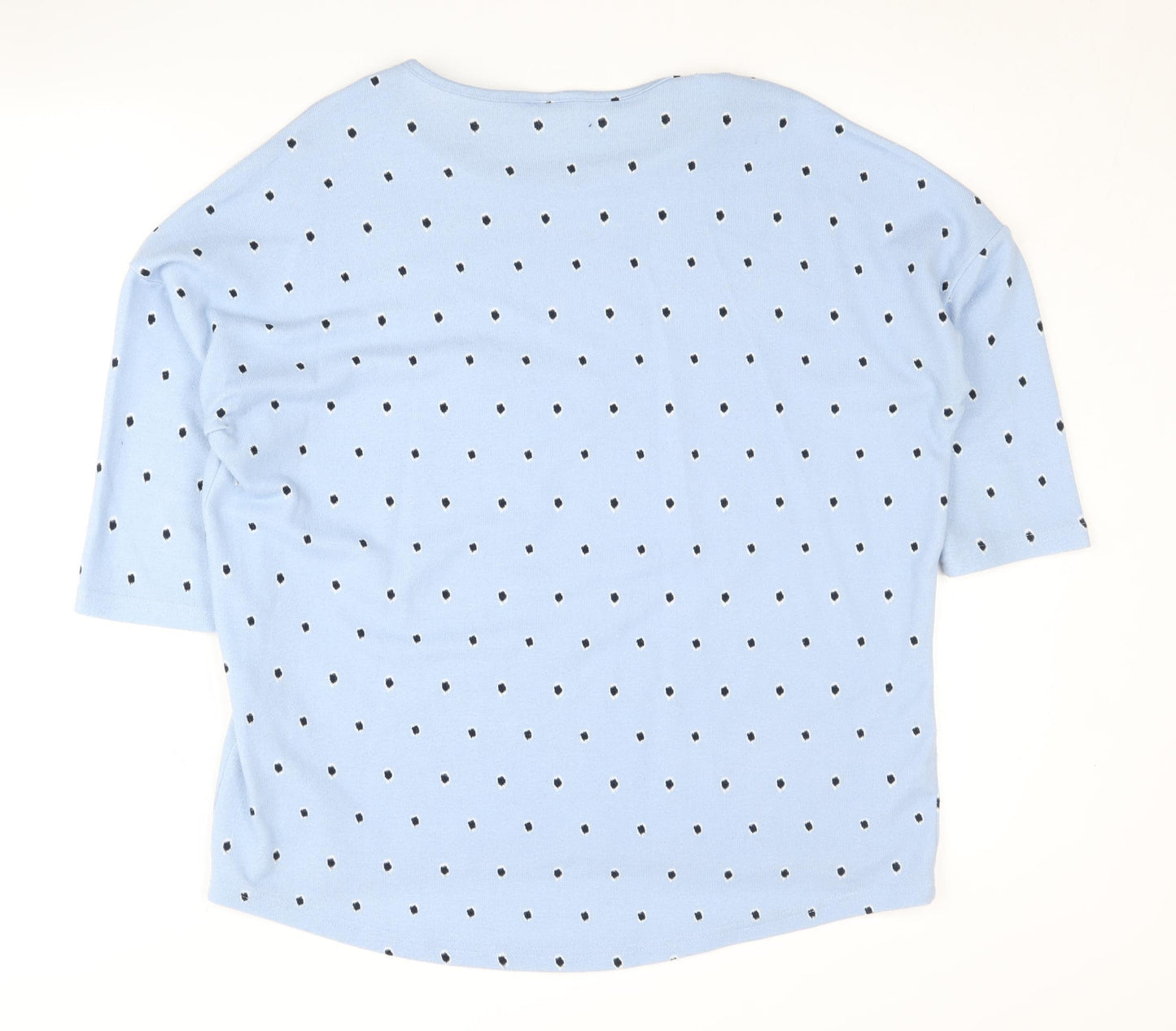 Jacqueline de Yong Women's Blue Polka Dot Jumper, M