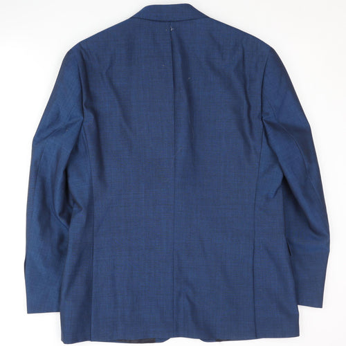 Moss 1851 Men's Blue Classic Blazer Size 40S