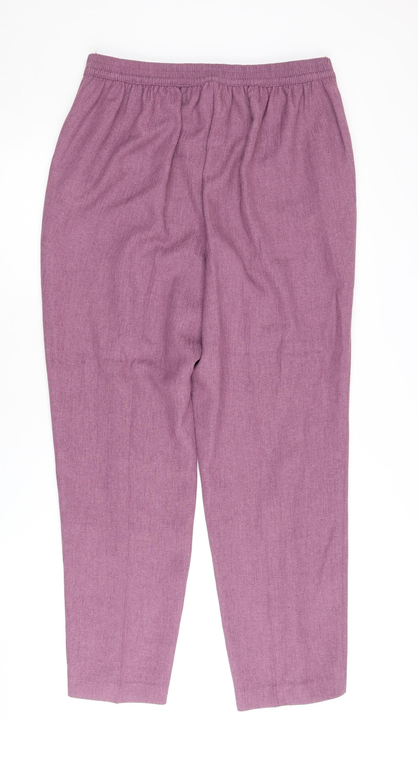 Honor Millburn Women's Purple Trousers Size 14