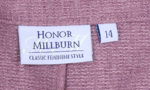 Honor Millburn Women's Purple Trousers Size 14