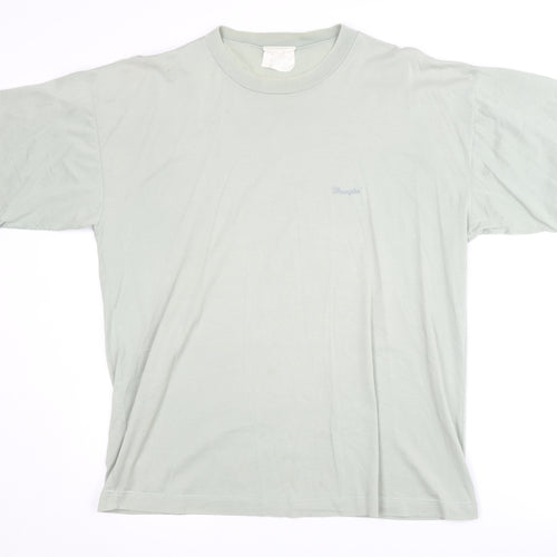Wrangler Men's Beige Medium Crew Neck T-Shirt