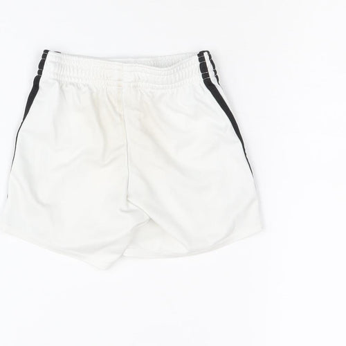 Adidas Unisex White Sports Shorts 12-18M Manchester United