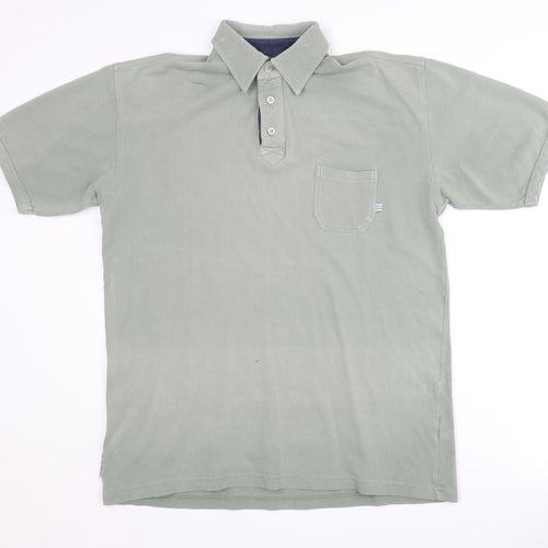 TOG 24 Men's Green Medium Polo Shirt
