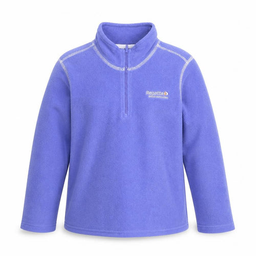 Regatta Girls Purple Fleece Sweatshirt, 8 Years