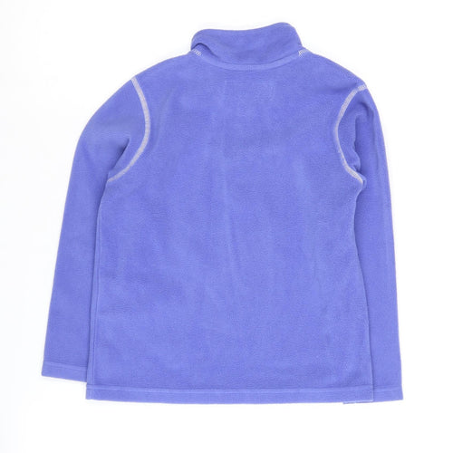 Regatta Girls Purple Fleece Sweatshirt, 8 Years