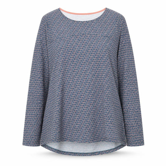 Front view of Boden Women's Multicoloured Geometric Top, size 8