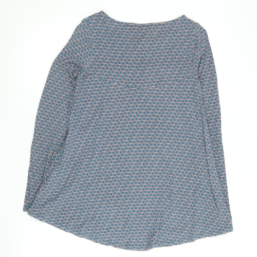 Boden Women's Multicoloured Geometric Top Size 8