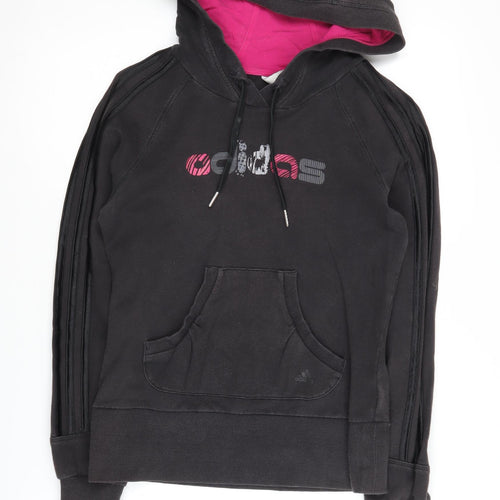 Adidas Women's Black Pullover Hoodie Size 10