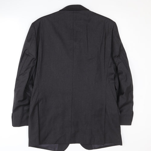 T.M.Lewin Men's Grey Suit Jacket 38S