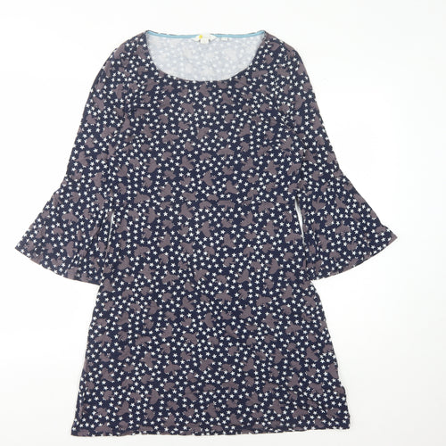 Boden Women's Multicoloured 3/4 Sleeve Star Dress