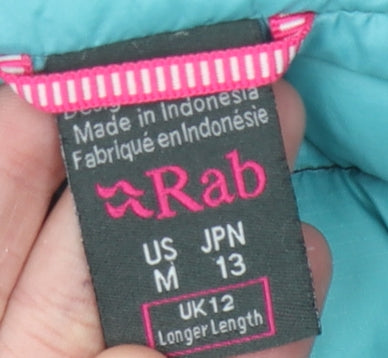 Rab Women's Black Down Puffer Jacket Size 12