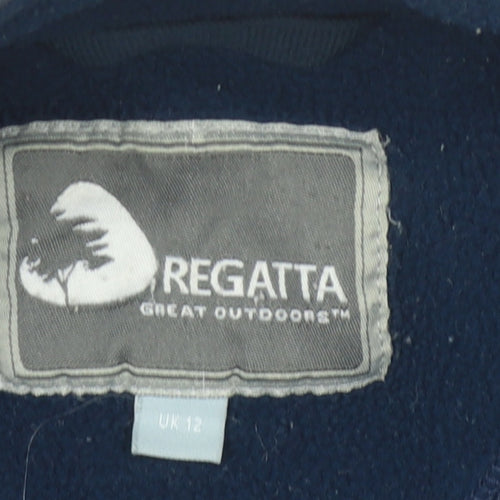 Regatta Women's Blue Fleece Jacket, Size 12