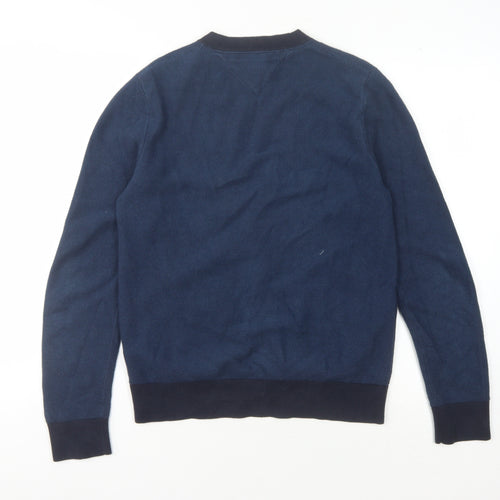 Tommy Hilfiger Men's Cardigan Blue S - Casual V-Neck