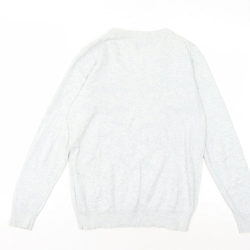 Crew Clothing Company Women's Ivory V-Neck Pullover