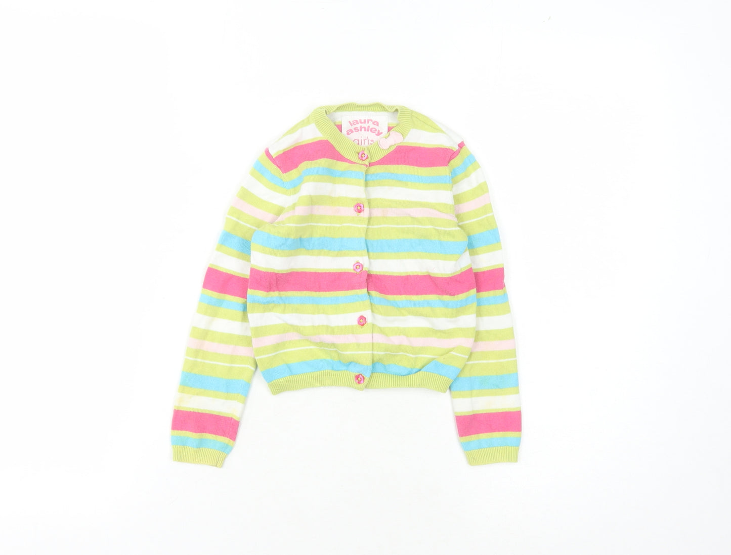 Laura Ashley Girls Multicoloured Cardigan 2-3 Years