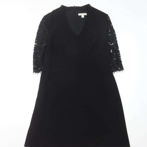 Precis Women's Black V-Neck Dress Size 12