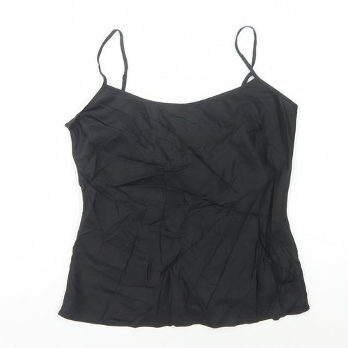 East Women's Black Camisole Tank Top Size 8