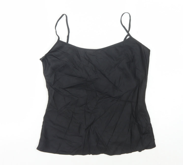 East Women's Black Camisole Tank Top Size 8