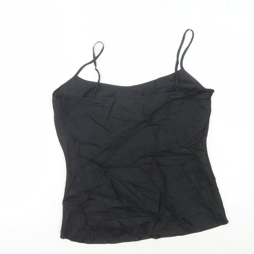 East Women's Black Camisole Tank Top Size 8