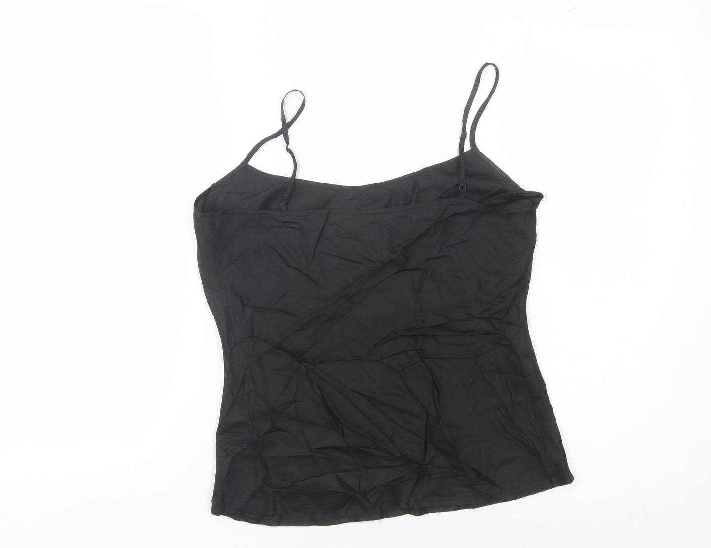 East Women's Black Camisole Tank Top Size 8