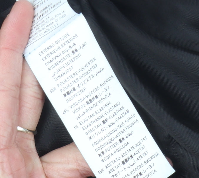 Benetton Women's Black Blazer Size 8