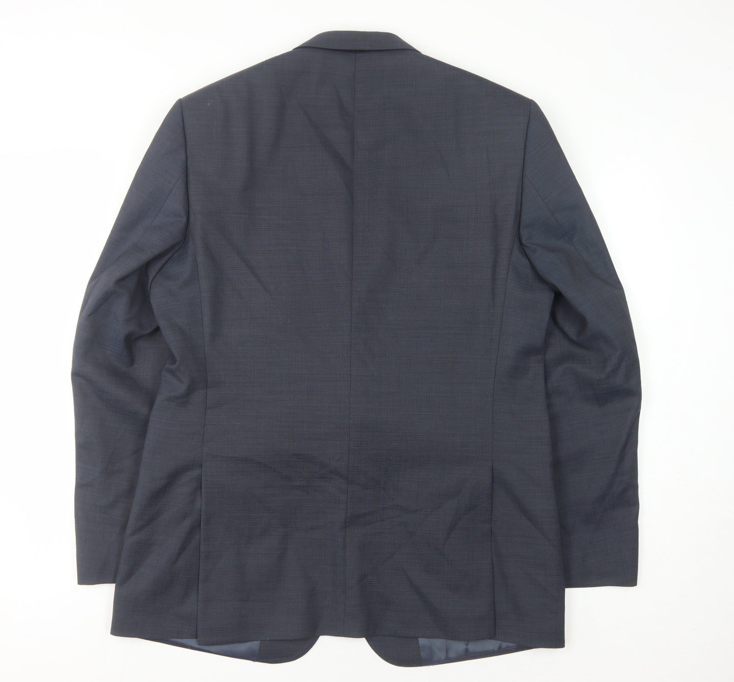 Marks & Spencer Men's Blue Suit Jacket, 42, Classic Fit