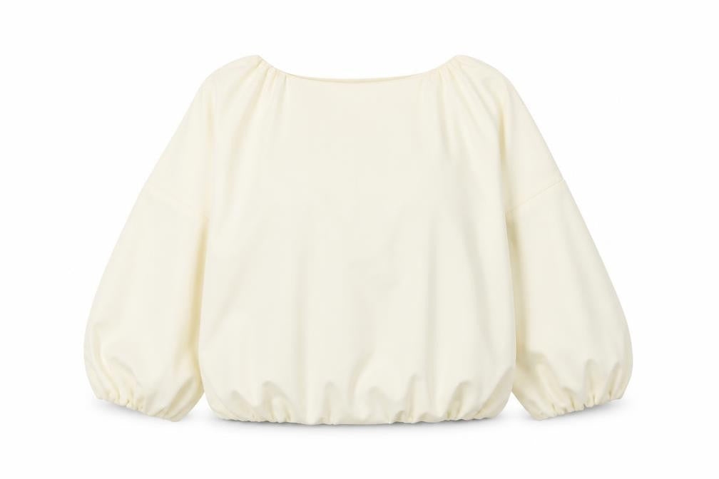Front view of BCBGMAXAZRIA Women's Ivory Jacket, size S, Button & Zip