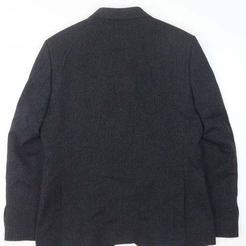 Marks and Spencer Men's Blue Blazer 40 Short