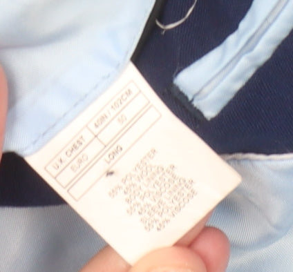French Connection Men's Blue Slim Fit Blazer Jacket