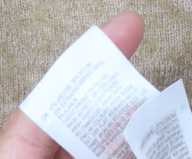 White Stuff Women’s Beige Pullover Jumper, Size 18