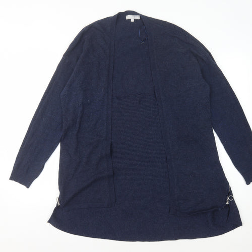 Red Herring Women's Blue Open Front Cardigan UK Size 16