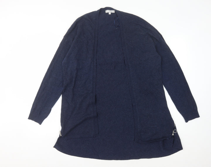 Red Herring Women's Blue Open Front Cardigan UK Size 16