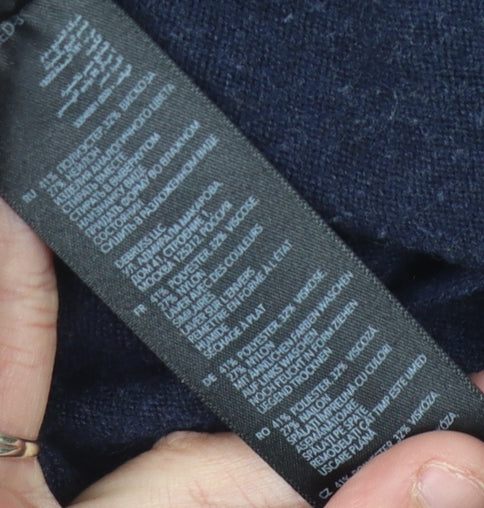 Red Herring Women's Blue Open Front Cardigan UK Size 16