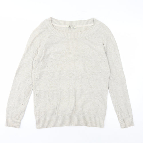 Fat Face Women's Beige Pullover Jumper, Size 10