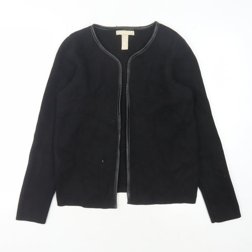 Banana Republic Women's Black Open Front Cardigan Size S