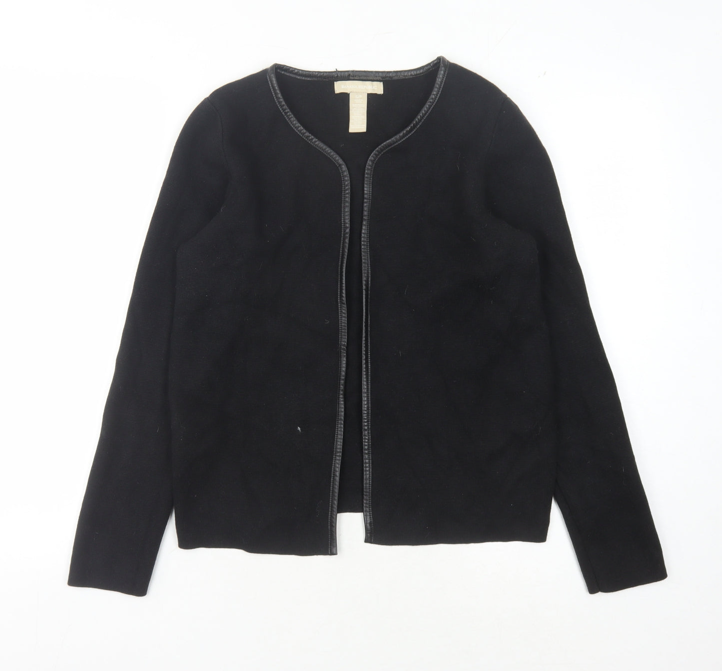 Banana Republic Women's Black Open Front Cardigan Size S