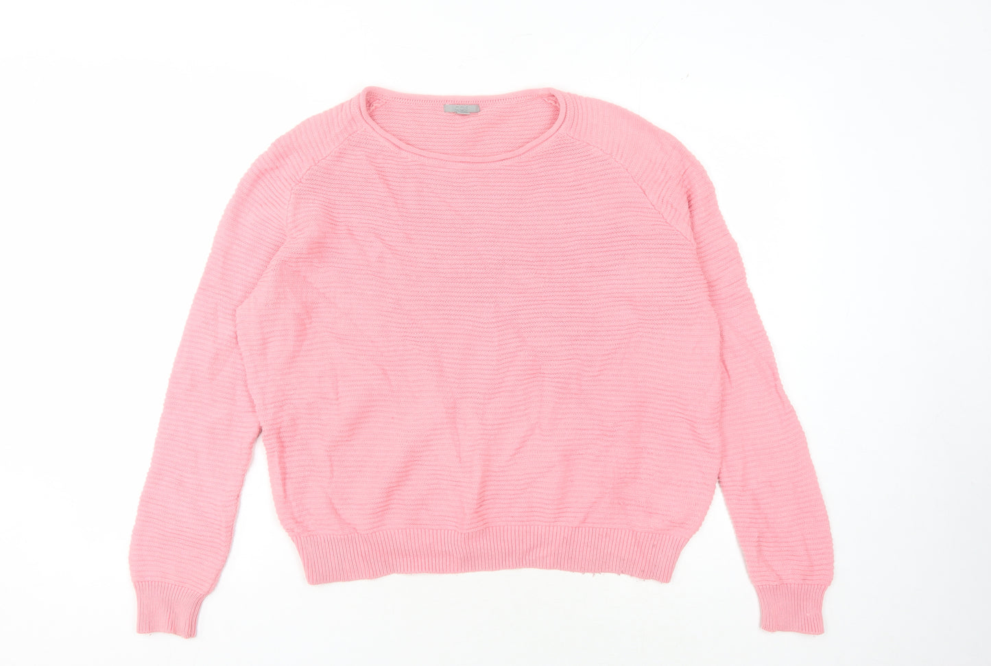 COS Women’s Pink Crew Neck Pullover Sweater - Size S