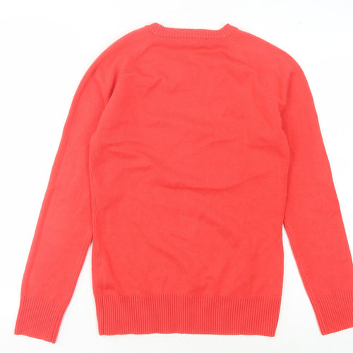 French Connection Red Men's Small Pullover Jumper