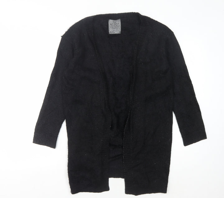 Staff Jeans & Co. Women's Black Open Front Cardigan S
